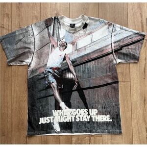 2000s Jordan 3 "What Goes Up Might Just Stay There" NWOT t-shirt - NEW - XL